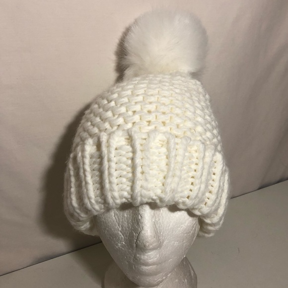 Free People Skyline Chunky Knit Pom Pom Beanie - Picture 2 of 4